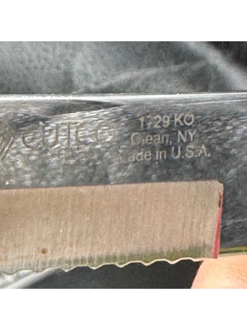 Cutco 1729 Brown Swirl Handle 12
